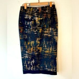 Donna Karan pencil skirt in multicolor size 4, from Netflix series wardrobe